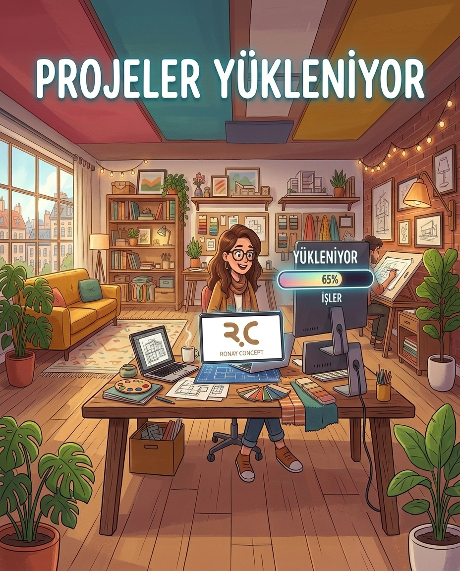 Yaptığımız projeleri yüklüyoruz.